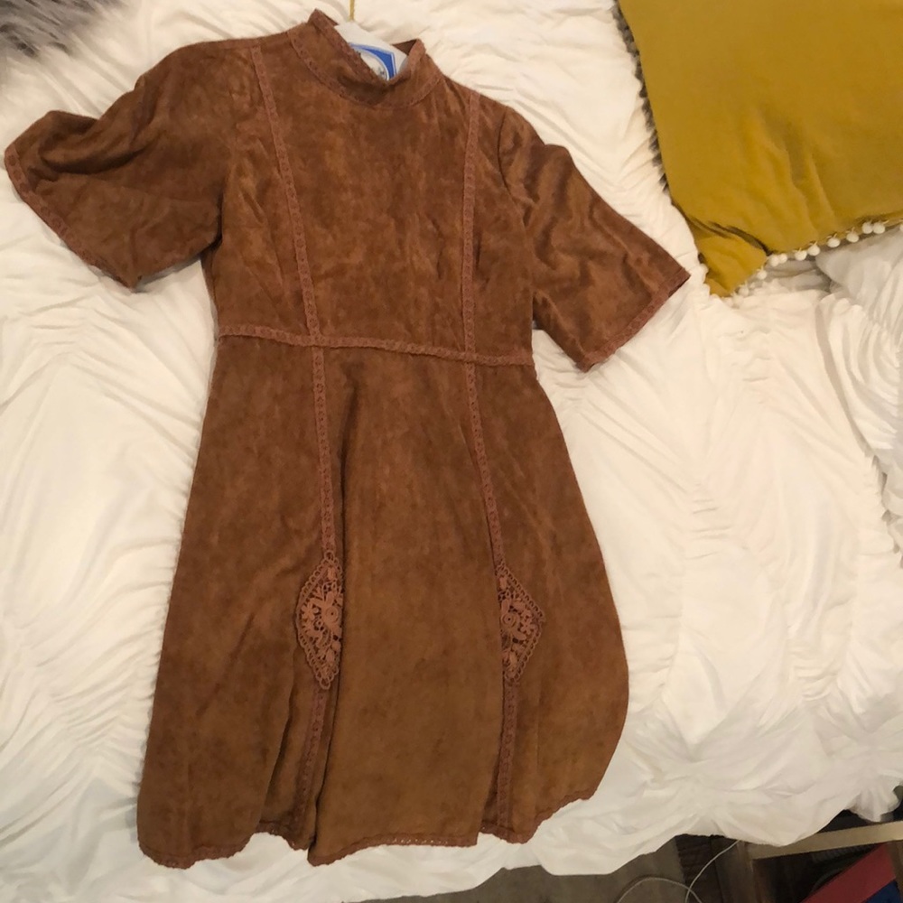 Moon river high neck dress
